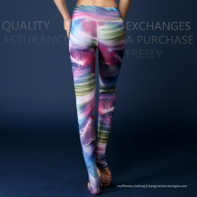 Collants de compression à base de yoga colorés respirants de 2016 Fitness